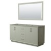 Strada 66" Double Light Green (Vanity Only Pricing)